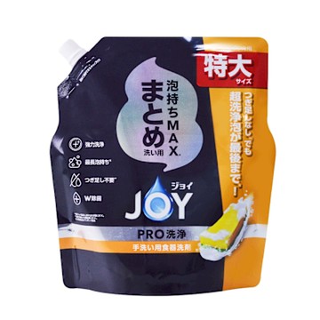 日本P&G 特大補充包超濃縮 JOY PRO系列洗碗精 650ml「日本境內版」
