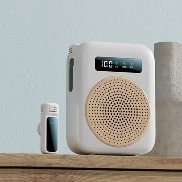 新款無線小蜜蜂擴音器老師教學無線麥克風導游銷售便攜喇叭擴音機【北歐家居生活】