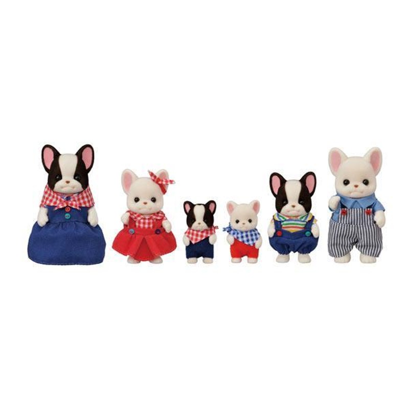 シルバニアファミリー フレンチブルドッグファミリー いぬ Sylvanian 