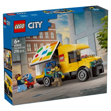 LEGO 城市系列 樂高 貨車 The LEGO Van 60500  混和顏色  1個