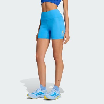 adidas 2026 年波士頓馬拉松緊身短褲 吸濕排汗 女 KE6216 官方直營