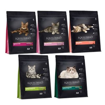 【2入組】EQUILIBRIO尊爵- 機能天然貓糧系列3lb/1.2kg(貓飼料|貓乾糧|貓主食|低過敏)(買二件送寵喵樂-貓草玩具*1包)