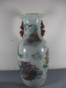 開業驚爆價！景德鎮古瓷器 陶瓷 十八羅漢瓶 家居裝飾擺件