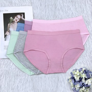《魔點子Mordenco》糖果色系純棉素色平邊內褲 素色內褲 舒適柔軟 吸濕排汗 親膚合身 素面內褲 貨號1171