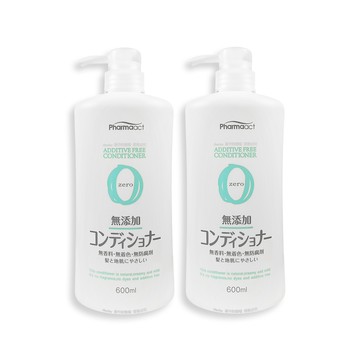 (2瓶)日本熊野無添加潤髮乳(600ml/瓶)