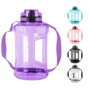 ??快速出貨?? 公司貨 戶外彈蓋運動水杯健身水壺水杯便攜2.2L塑料大水壺