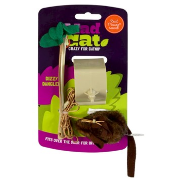 Mad Cat 瘋狂貓草系列逗貓棒  掛式老鼠  1支
