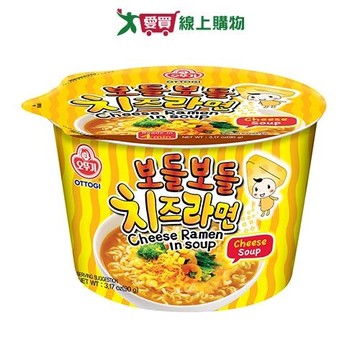 韓國不倒翁起司風味碗麵90g【愛買】