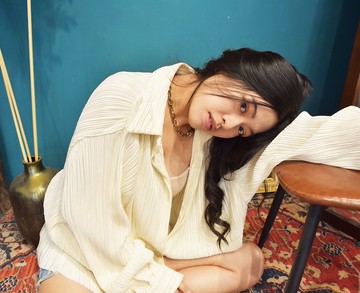 【秋冬新品】經典黃銅手工波紋短項鍊