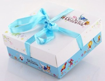 【300盒+300袋】派盒６吋./秘密花園/300組