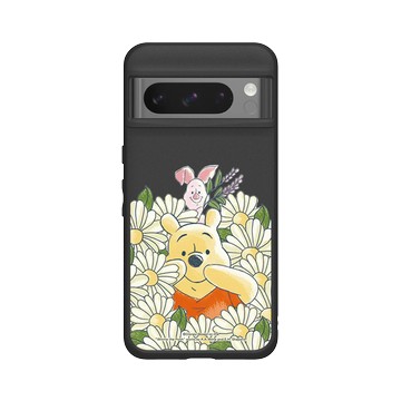 Pixel 8 Pro SolidSuit 黑 - 迪士尼-小熊維尼 Disney Winnie The Pooh - 小豬和維尼