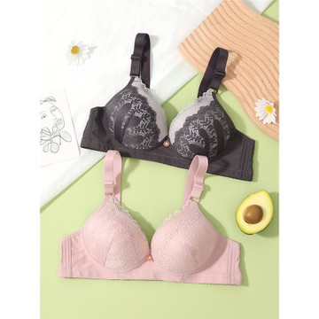 內衣女無鋼圈超薄文胸中老年人胖媽媽大碼小罩杯收副乳胸罩防下垂