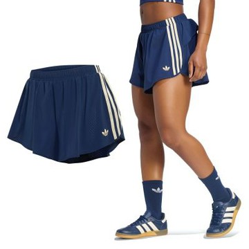 Adidas Og Sp Shorts 女款 藍色 中腰 抽繩 寬鬆 運動 休閒 短褲 KT7038