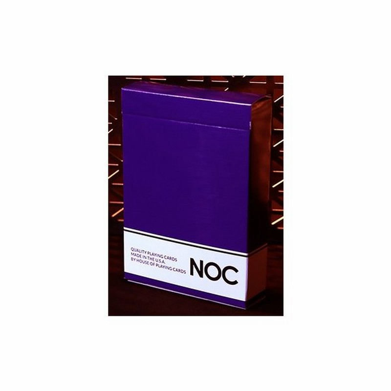 Nocデック 紫 Noc Original Deck Purple Printed At Uspcc By The Blue Crown 通販 Lineポイント最大0 5 Get Lineショッピング