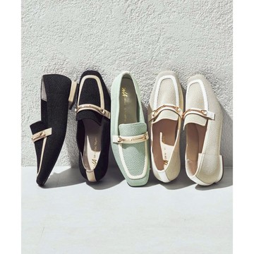 ORiental TRaffic 金屬扣飾針織樂福鞋 (日本OR女鞋 52102)