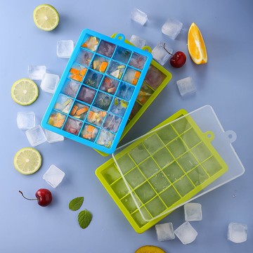 矽膠帶蓋製冰盒【Winner】製冰盒 副食品冰磚盒 副食品分裝盒 輔食冰磚