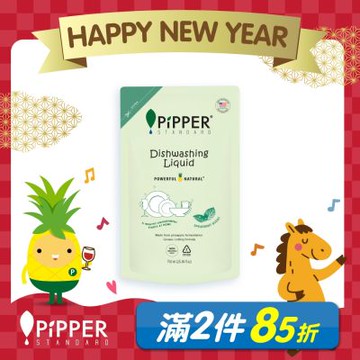 PiPPER STANDARD 沛柏鳳梨酵素洗碗精補充包(綠薄荷) 750ml