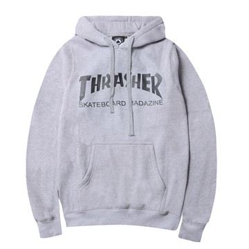 【FUZZY Select 】Thrasher Flame Magazine Hoodie 帽T 火焰 灰色 日版