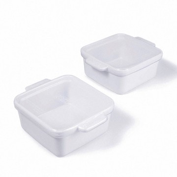 僅限寄送台灣-快速出貨-【Souper Cubes】陶瓷烤盅2入組