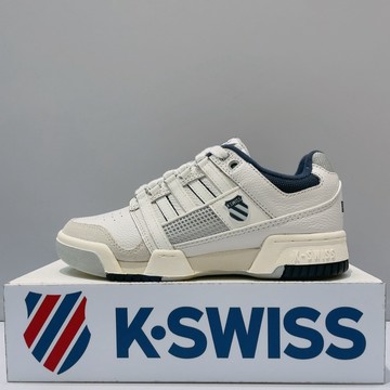 K-SWISS GSTAAD GOLD 女生 白色 皮革 舒適 運動 休閒鞋 98526123