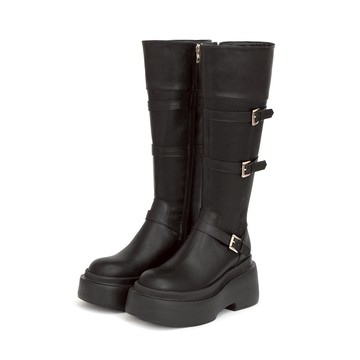 D+AF 霸氣登場Plus級釦環加厚底釦環長靴