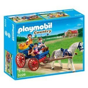 PLAYMOBIL (プレイモービル) Horse-drawn Carriage