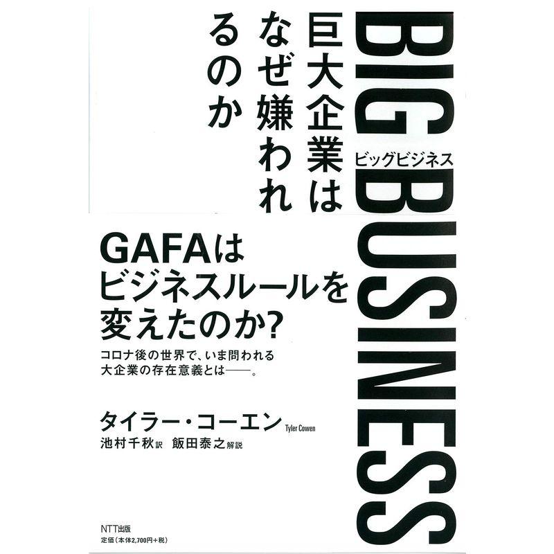 BIG BUSINESS 巨大企業はなぜ嫌われるのか