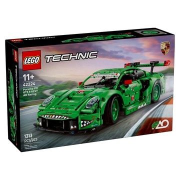 LEGO 42224 Technic系列 動力科技 保時捷 911 GT3 R REXY Porsche 911 GT3 R REXY AO Racing Car  混和顏色  1個
