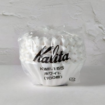 Nikkoffee日光咖啡 KALITA 蛋糕型波紋漂白濾紙