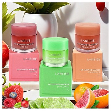 LANEIGE 蘭芝~晚安唇膜(20g) 莓果／葡萄柚／青檸 款式可選