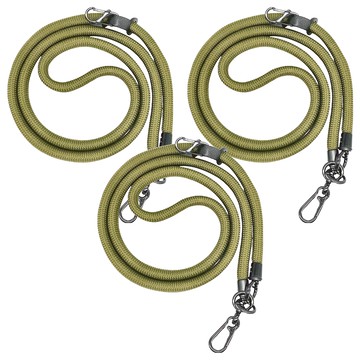 加粗手機掛繩 Set 3入 Y391 尺寸70.5 x 5.8cm 尼龍材質 重量87g  松花綠  1組