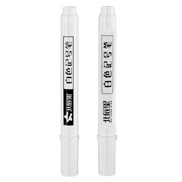 2106 白色記號筆-粗 白色簽字筆 油性麥克筆 紙箱書寫筆 繪畫塗鴉廣告筆 文具用品