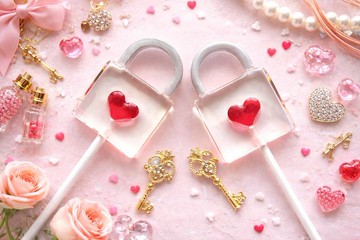 糖雕棒棒糖 - 心鎖密語