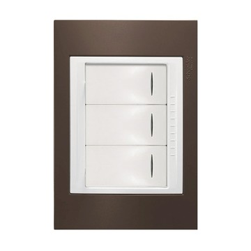 Schneider Electric 施耐德電機 Unica Plus 三切三路全彩智慧開關 (ABS外框)  1個