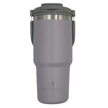 7822生活選物 旅伴手提保溫杯 750ml  丁香紫  1個