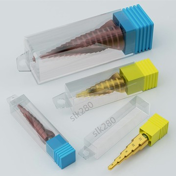 🔥slk嚴選🔥含鈷寶塔鑽頭擴孔器超硬不鏽鋼鑽鐵轉頭電扳手鑽頭階梯轉換開孔器熱銷m