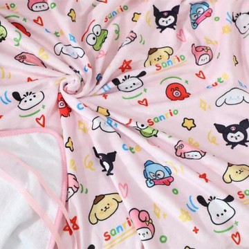 卡通蠟筆小新日式毛毯法蘭絨學生宿舍辦公室兒童午睡蓋毯空調被子