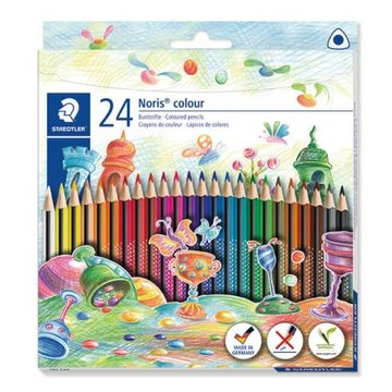 施德樓 STAEDTLER環保科技三角色鉛筆/MS187-C24/24色