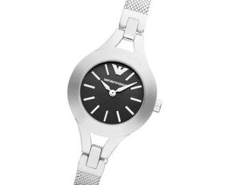 素雅風格ARMANI簡潔配色 小巧女錶OL淑女學生必備 實用實搭可當手鐲七天預購+現貨