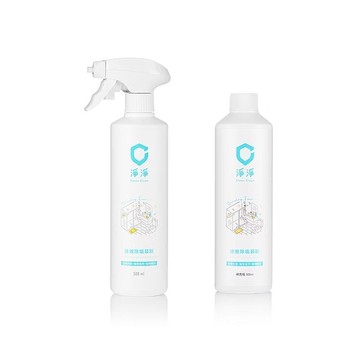 【cleanclean 淨淨】速效除垢慕斯1罐500ml+1補充罐500ml