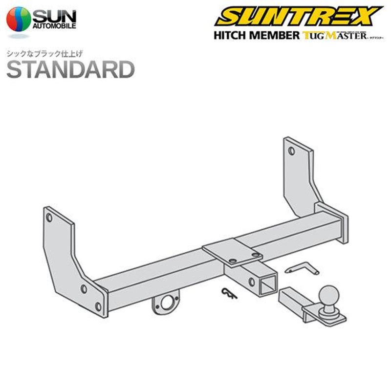 SUNTREX タグマスター ヒッチメンバー スタンダード Aクラス 汎用ハーネス ハイゼットトラック S201P S211P  H19.12〜H22.7 ジャンボ(4WD)他 | LINEブランドカタログ