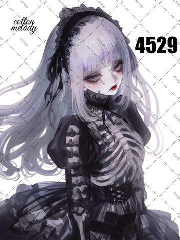 original sticker no.4529 人物貼紙 原創貼紙 原創人物貼紙 裝飾貼紙 cotton melody