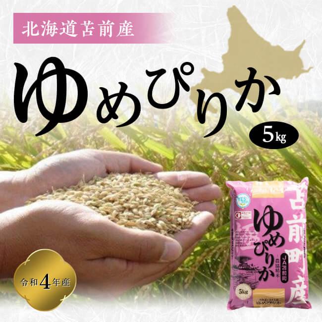 新米 北海道産 ゆめぴりか 5kg ファーストクラス機内食 5キロ 米 ブランド米 JA 農協 るもい