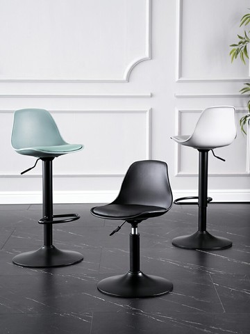 吧台椅 吧臺椅現代簡約高腳凳北歐吧椅家用吧凳酒吧椅靠背高凳子前臺椅子