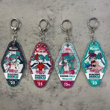 🐘小象潮玩🐘初音未來 Racing Miku 2025賽車系列周邊門票造型掛件鑰匙扣