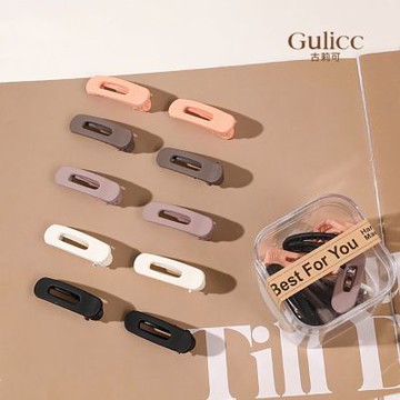 Gulicc 可愛 小髮夾 10入 盒裝(髮飾 頭飾 髮夾 小抓夾 韓國 生日禮物 雙11 聖誕節禮物)