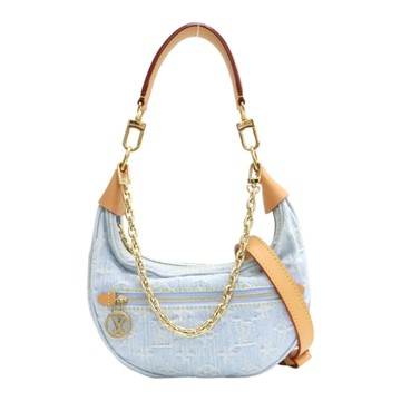 LOUIS VUITTON LV 路易威登 淺藍色 丹寧 By The Pool Loop 流浪包 兩用包 M24846 【二手名牌BRAND OFF】