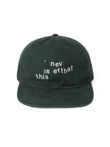 A11 3F Broken Logo Cap - GREEN
