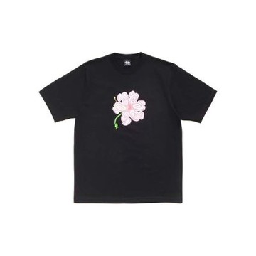Stussy S Flower Tee Black 花 短袖上衣 黑色 1905189-BK [台灣現貨]