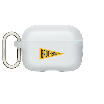 AirPods Pro 2 AirPods Case 透明 - 職棒-中信兄弟 Brothers - BROTHERS三角旗-榮耀黃